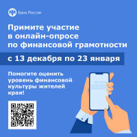 Онлаийн-опрос по финансовой грамотности