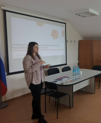 6 июня состоялась первая встреча молодых предпринимателей в Советско-Гаванском районе при участии резидента Сообщества молодых предпринимателей Росмолодежь Анастасии Павловой 